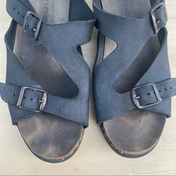 Mephisto Terri black unbuckle sandals size 42 - Picture 3 of 14